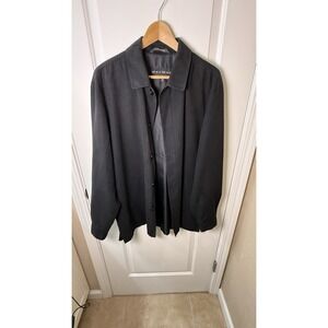 MacMor Private Collection Black Sport Coat Blazer‎ Jacket Men's LG Canada